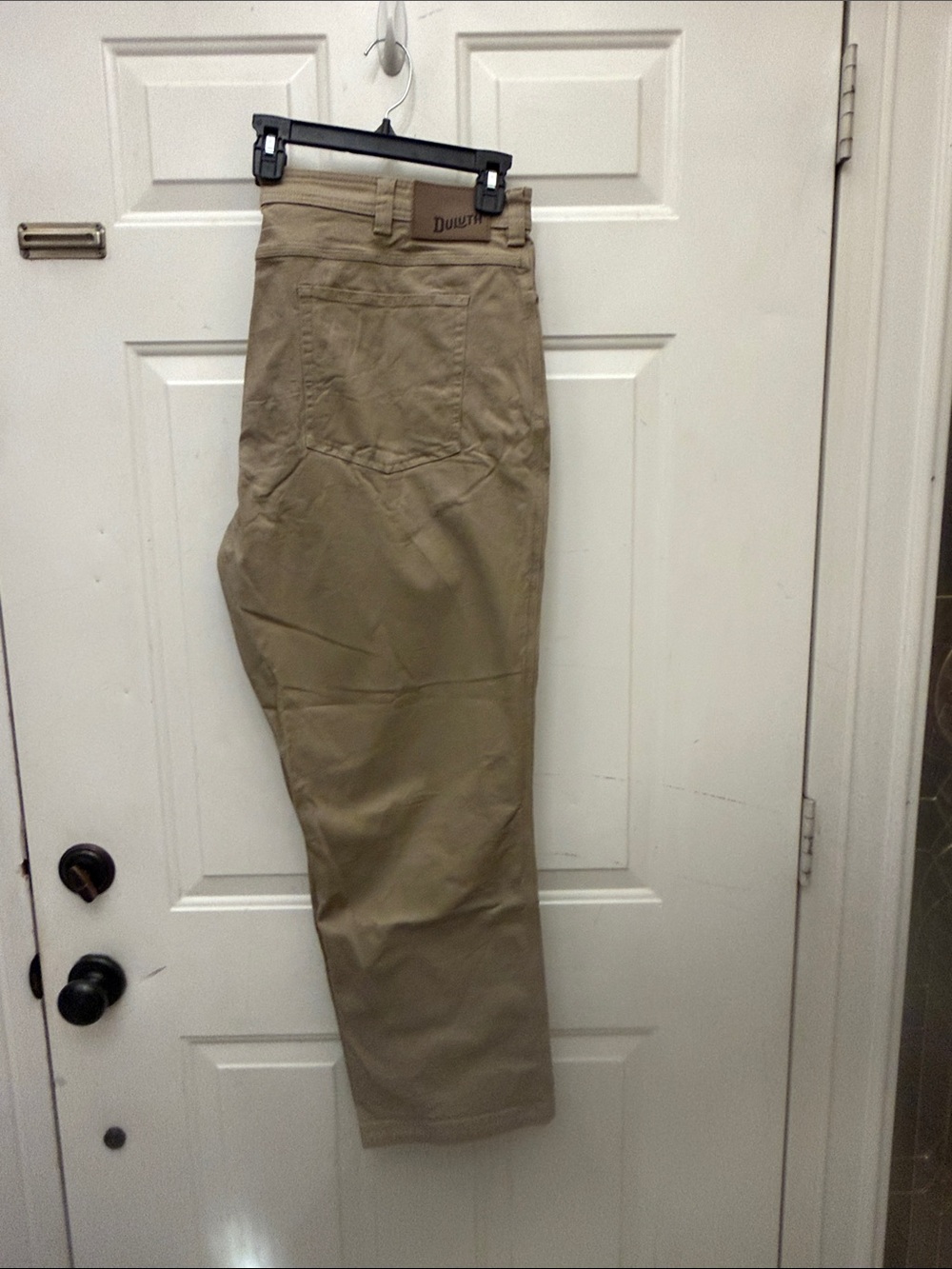 Duluth Trading Co Khaki/Tan Work Chinos